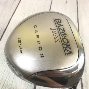 Tour Edge JMAX Bazooka Carbon DRAW 460cc Driver - 12° Loft - CUSTOM FIT DRIVER!