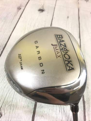 Tour Edge JMAX Bazooka Carbon DRAW 460cc Driver - 12° Loft - CUSTOM FIT DRIVER!