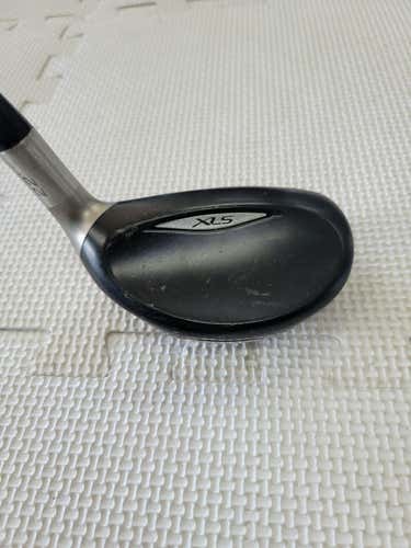 Used Cleveland Hibore Xls 3 Hybrid Regular Flex Steel Shaft Hybrid Clubs