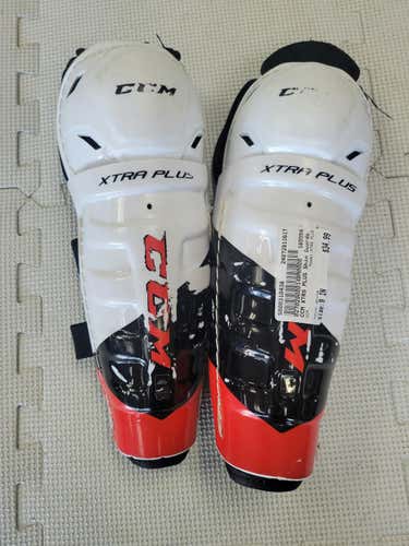 Used Ccm Xtrs Plus 9" Hockey Shin Guards