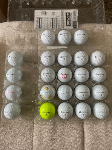 23 TaylorMade TP5x Golf Balls
