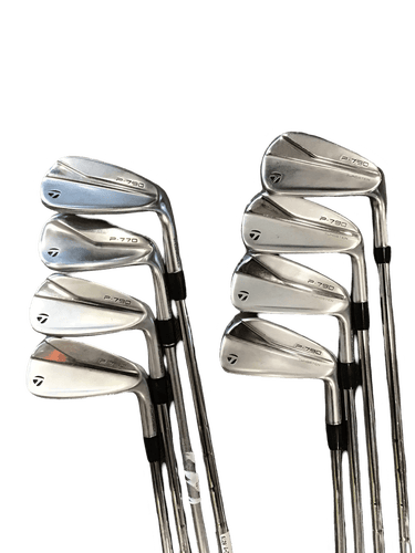 Used Taylormade P790 2023 Model Year 4i-gw Aw Stiff Flex Steel Shaft Iron Sets