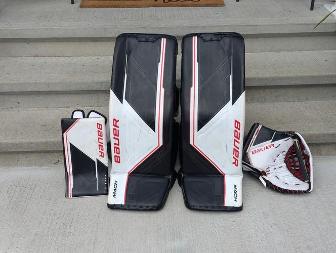 Bauer Mach Regular Goalie Full Set Pro Stock