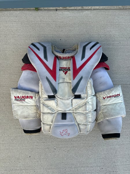 Used Vaughn Vision 9500 Goalie Chest Protector