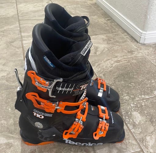 Tecnica Cochise 110 Ski Boots 2015 Size 28