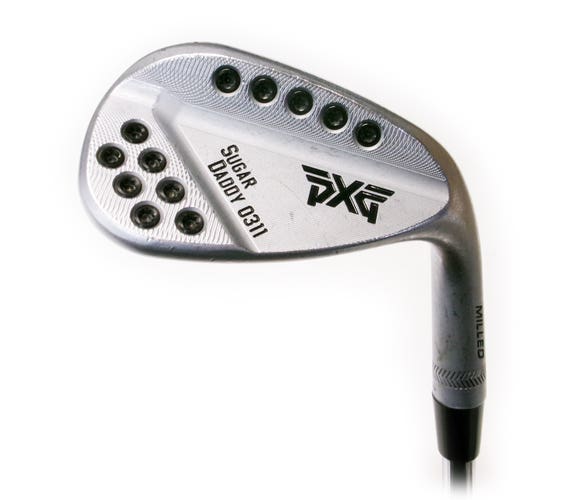 PXG 0311 Milled Sugar Daddy 54*/10* Gap Wedge Steel Wedge Flex