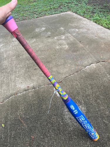 Autism Blue Used Easton Fire Flex Bat (-6.5) Composite 27.5 oz 34"