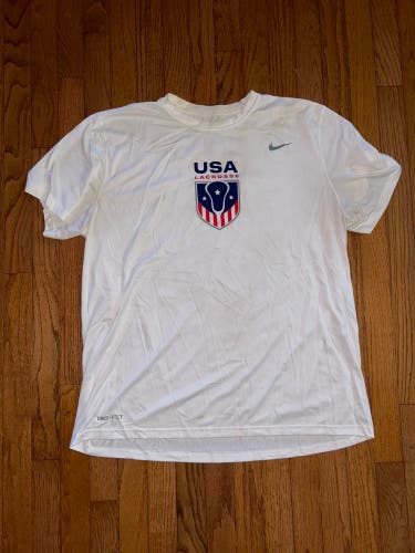 Team Issued USA Lacrosse Nike Dri-fit Shooting Shirt