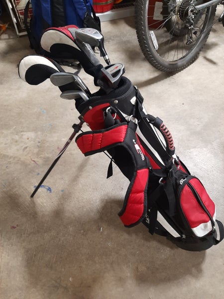Left handed Hagen Jr. kids golf set - Used