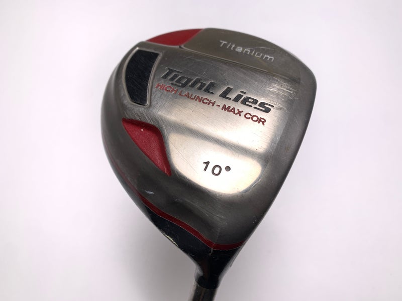 Adams Tight Lies Titanium Driver 10* SuperShaft Regular Graphite Mens Dent RH