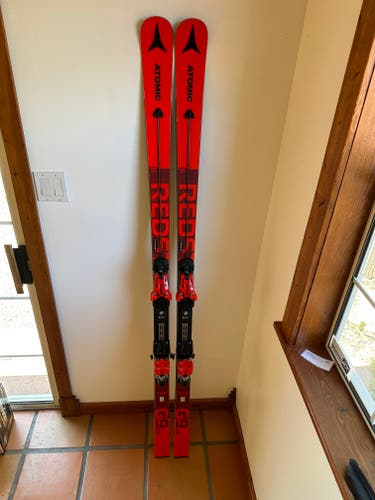 Used Men's Atomic 193 cm Racing Redster G9 Skis With Bindings