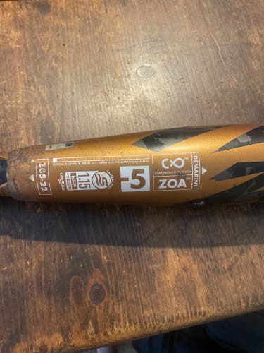 Used 2023 DeMarini USSSA Certified Composite 26 oz 31" Zoa Bat