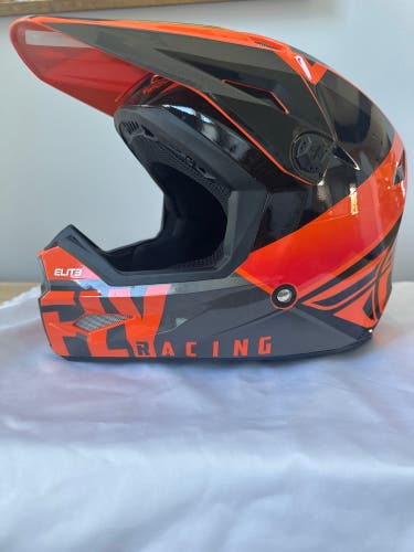 Youth Large Fly Racing Elite3 Helmet