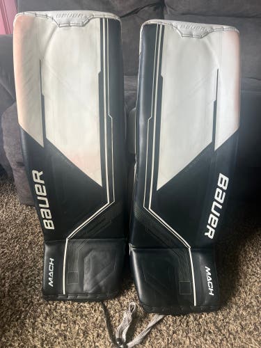 Bauer Mach goalie leg pads