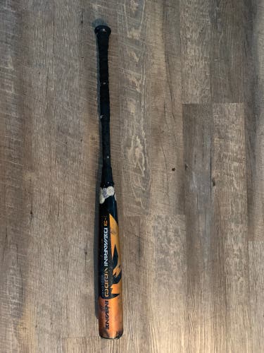 Used  DeMarini BBCOR Voodoo Insane Bat