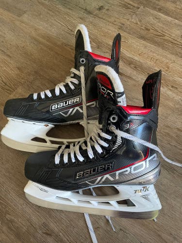 Bauer Vapor 3X skates with Carbon Pro Superfeet, size 8 fit 1