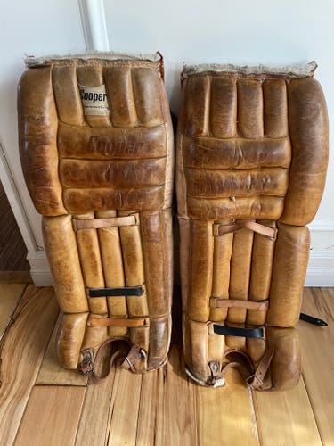 Vintage Cooper goalie set