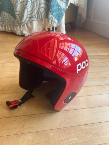 Used Large Men's POC SKULL DURA COMP SPIN Helmet FIS Legal