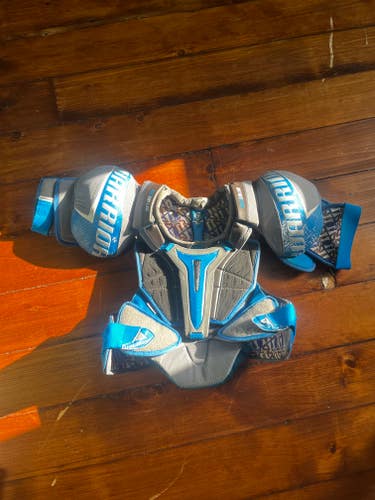 Used Medium Senior Warrior Shoulder Pads