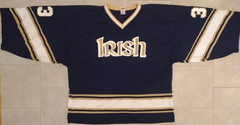 Athletic Knit H550  "Irish" Style Goalie Jersey -4XL-NEW - Numbered