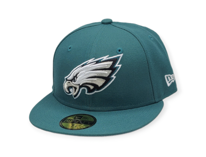 New Mens Fitted Philadelphia Eagles Cap Hat size (7⅛)