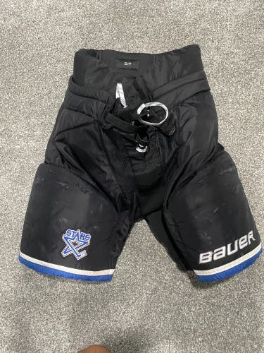 Used Senior Bauer Pro Stock Custom Lincoln Stars Pro Hockey Pants