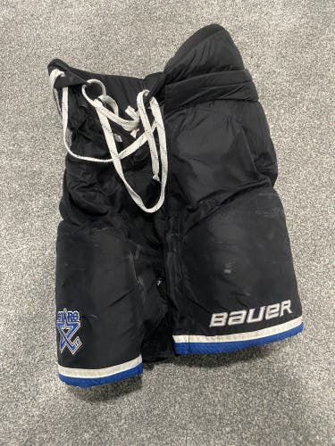 Used Senior Bauer Pro Stock Custom Lincoln Stars Pro Hockey Pants