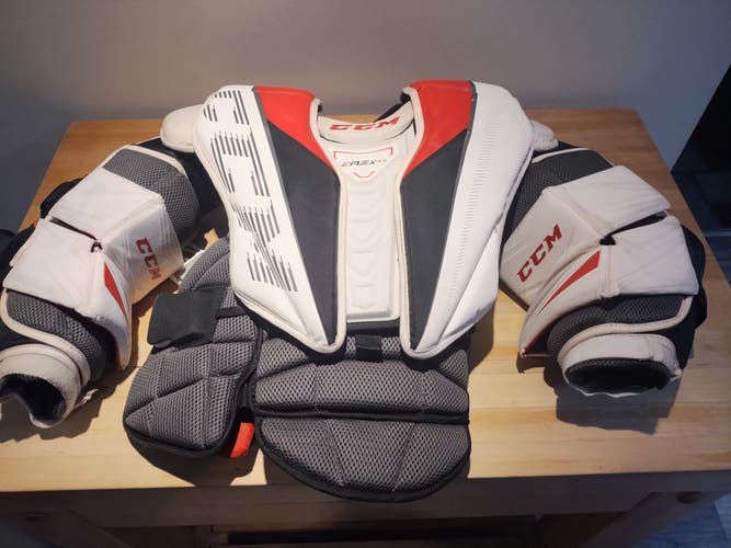 Used Small CCM Eflex 5.9 Goalie Chest Protector