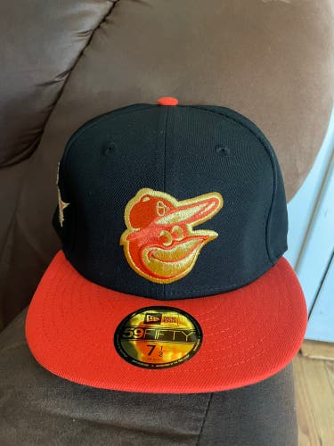 Baltimore Orioles New Era MLB Fitted Hat 7 1/2