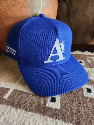 Arizona Coyotes Hockey Blue A Sun Adjustable Hat NWT