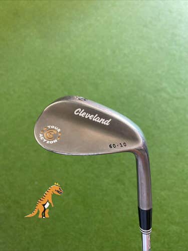 Used RH Cleveland Tour Action 60.10* Lob Wedge Traction Steel Wedge Flex