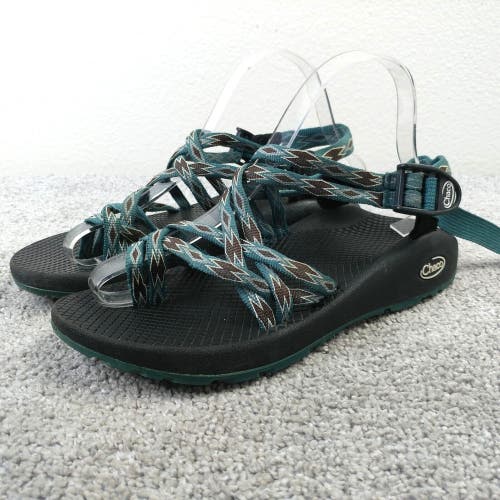 Chaco ZX2 Sport Sandals Womens 8 Shoes Classic Athletic Blue Black Slingback