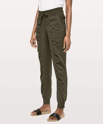 Lululemon Dance Studio Jogger 29" Womens Size: 4 Dark Olive Active Pant Workout