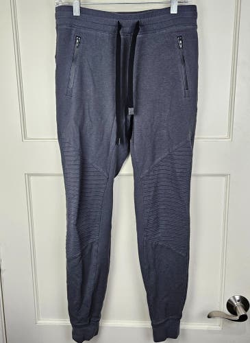 Alo Yoga Mens Size:  28x29 Gray Moto Jogger Sweatpants Active Lounge Stretch