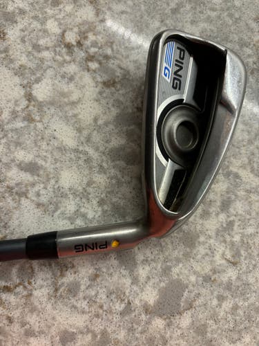 Used Men's Ping G Right Handed Iron Set Regular Flex 7 Pieces Graphite Shaft