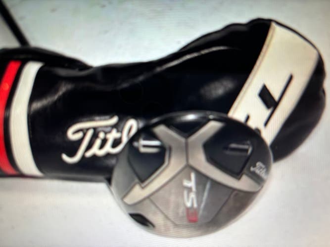 Used Men's Titleist TS3 Right Handed Driver Stiff Flex 9.5 Loft