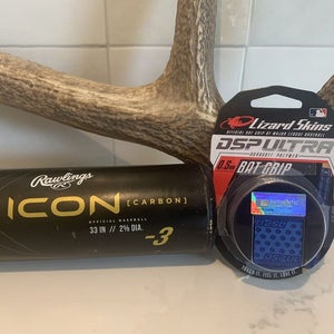 Rawlings ICON 33/30 (-3) BBCOR Baseball Bat