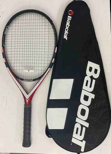 Babolat Y112 Side Drivers 9 oz Tennis Racquet 4-3/8 Woofer Grip +Case