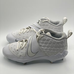 Force Air Trout 6 Pro White New Size 11 (Women's 12) Adult Men's Nike Baseball Cleats