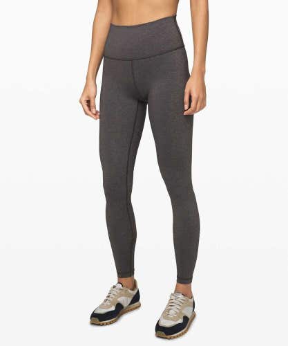 Lululemon Wunder Under High-Rise Tight 31” Luxtreme Heathered Black Size: 6 yoga