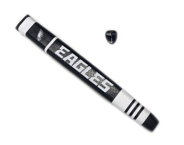 NEW Team Golf Philadelphia Eagles Black/White Jumbo Putter Grip w/Ball Marker