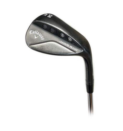 Callaway Jaws Raw Black 58*/8* Z Grind Lob Wedge Steel TT Dynamic Gold Spinner