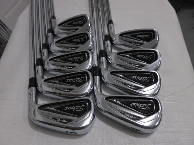 Titleist 716 AP2 Iron Set - 3-PW, GW - AMT S300 Stiff Flex Steel