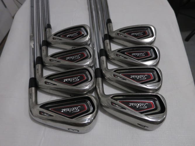 Titleist 716 AP1 Iron Set - 3-PW - AMT R300 Regular Flex Steel