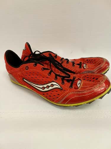 Used Saucony Senior 10.5 Adult Track And Field Cleats