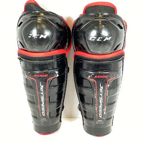 Used Ccm Edge Jetspeed 10" Hockey Shin Guards