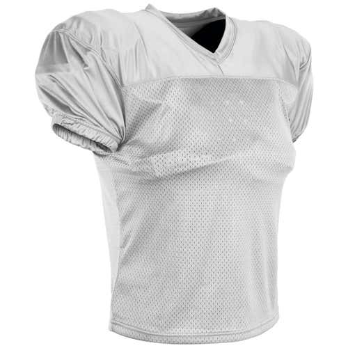 New Prt Fball Jrsy Ad Wht Xl