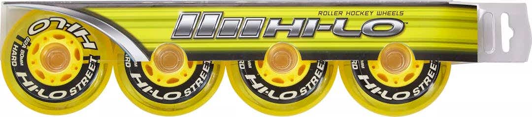 New Bauer S19 Hi-lo Street Inline Hockey Wheels 4pk