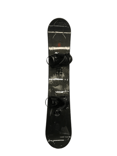 Used Lamar Diablo 163 Cm Men's Snowboard Combo