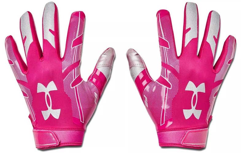 NWT adult XXL UNDER ARMOUR/UA F8 RECEIVER FOOTBALL GLOVES, 1368851-654 SFIA